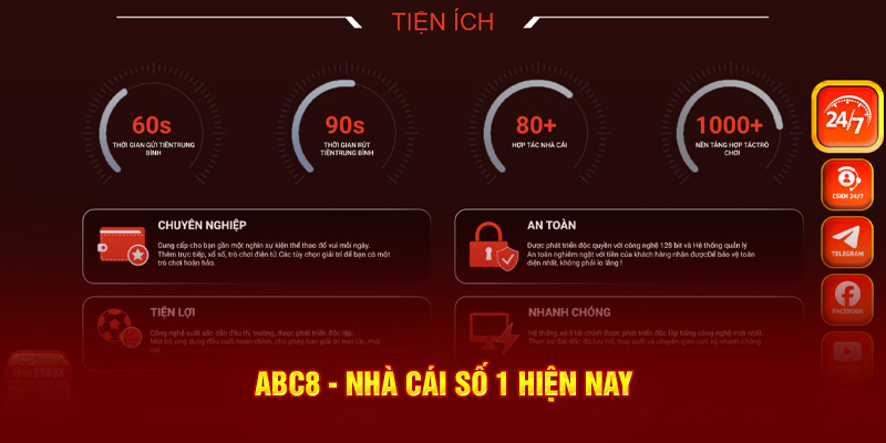 ABC8 - Nhà cái số 1 hiện nay